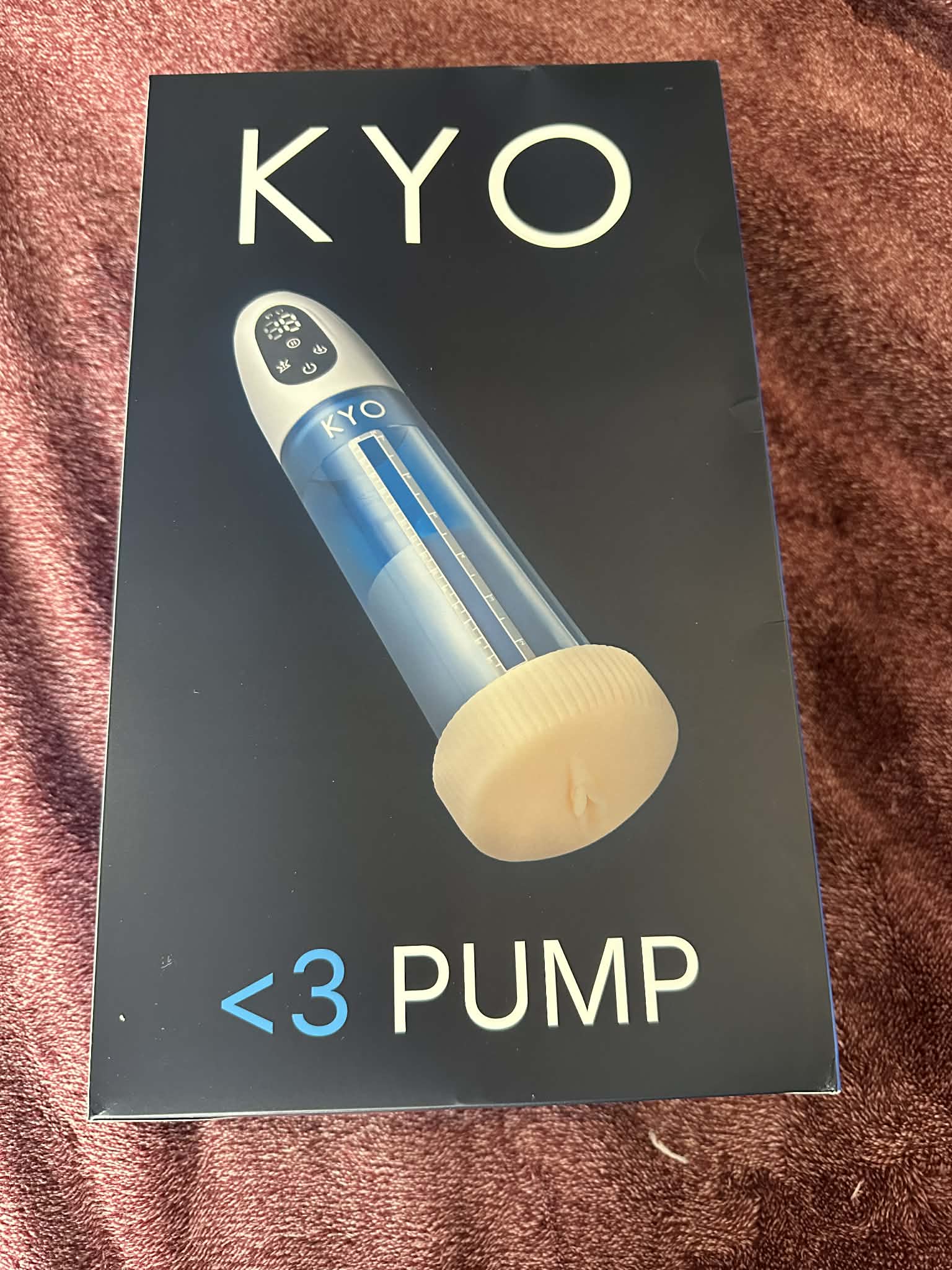 KYO Penis Pump - Bubble Wrap Removed