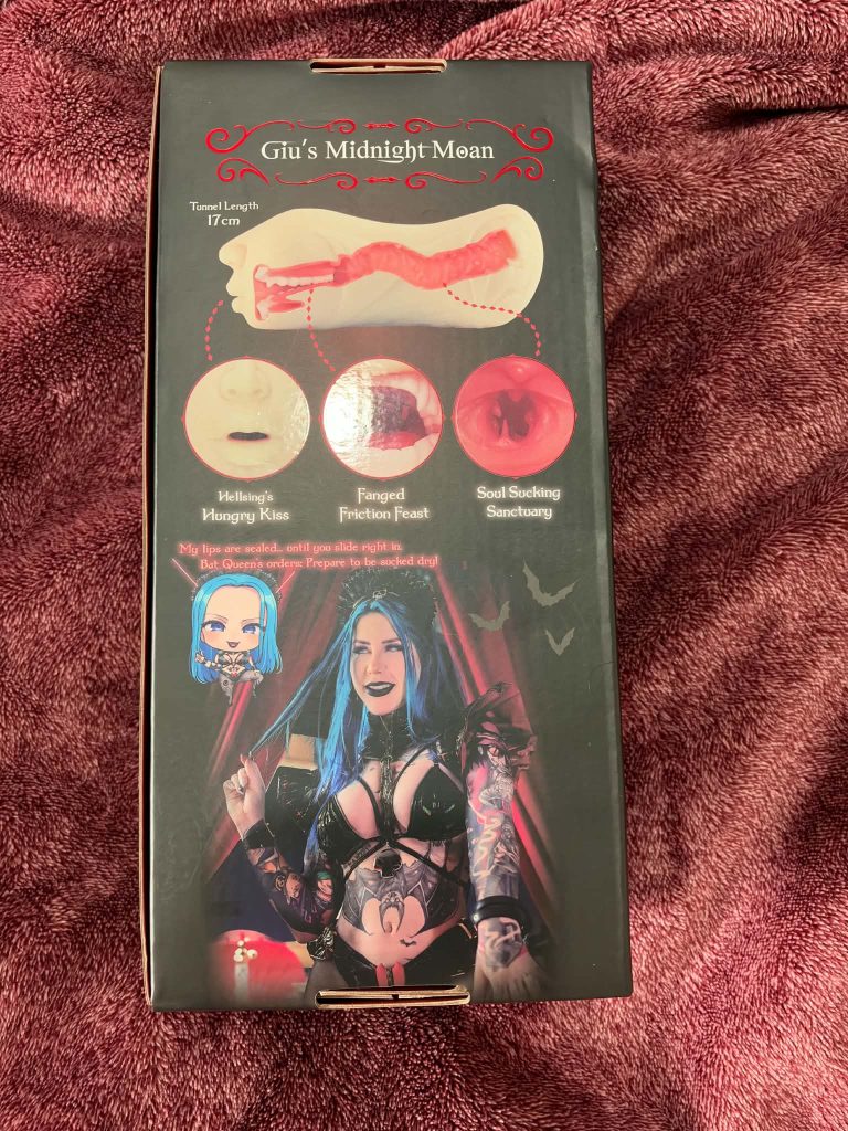 Giu Hellsing's Eternal Kiss - Back Box